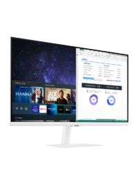 Samsung 27" Full HD 60Hz Smart Monitor - Awesome White (LS27AM501NUXXU)