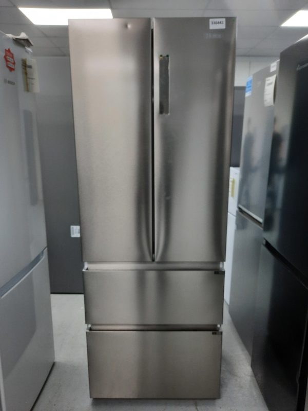 Haier HB15FPAA 60/40 Frost Free Fridge Freezer - Stainless/S F Rated #336441
