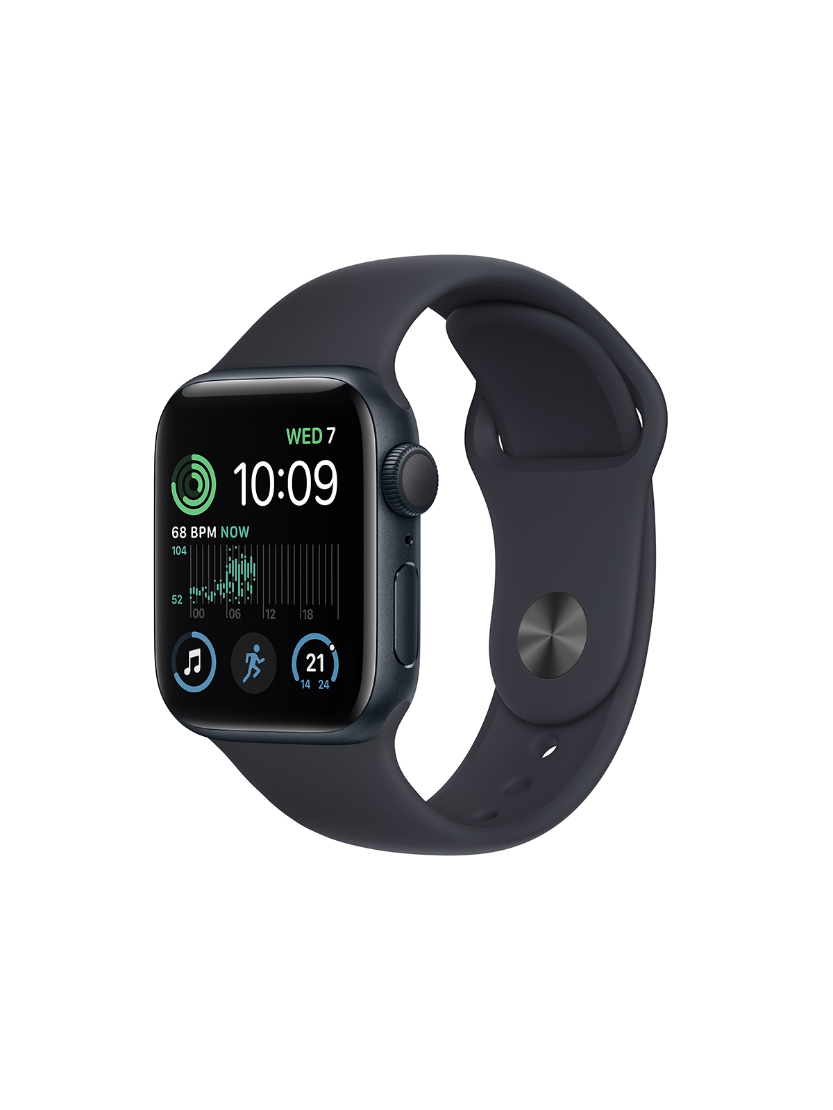 Apple Watch SE, 40mm, GPS [2022] - Midnight Aluminium Case with