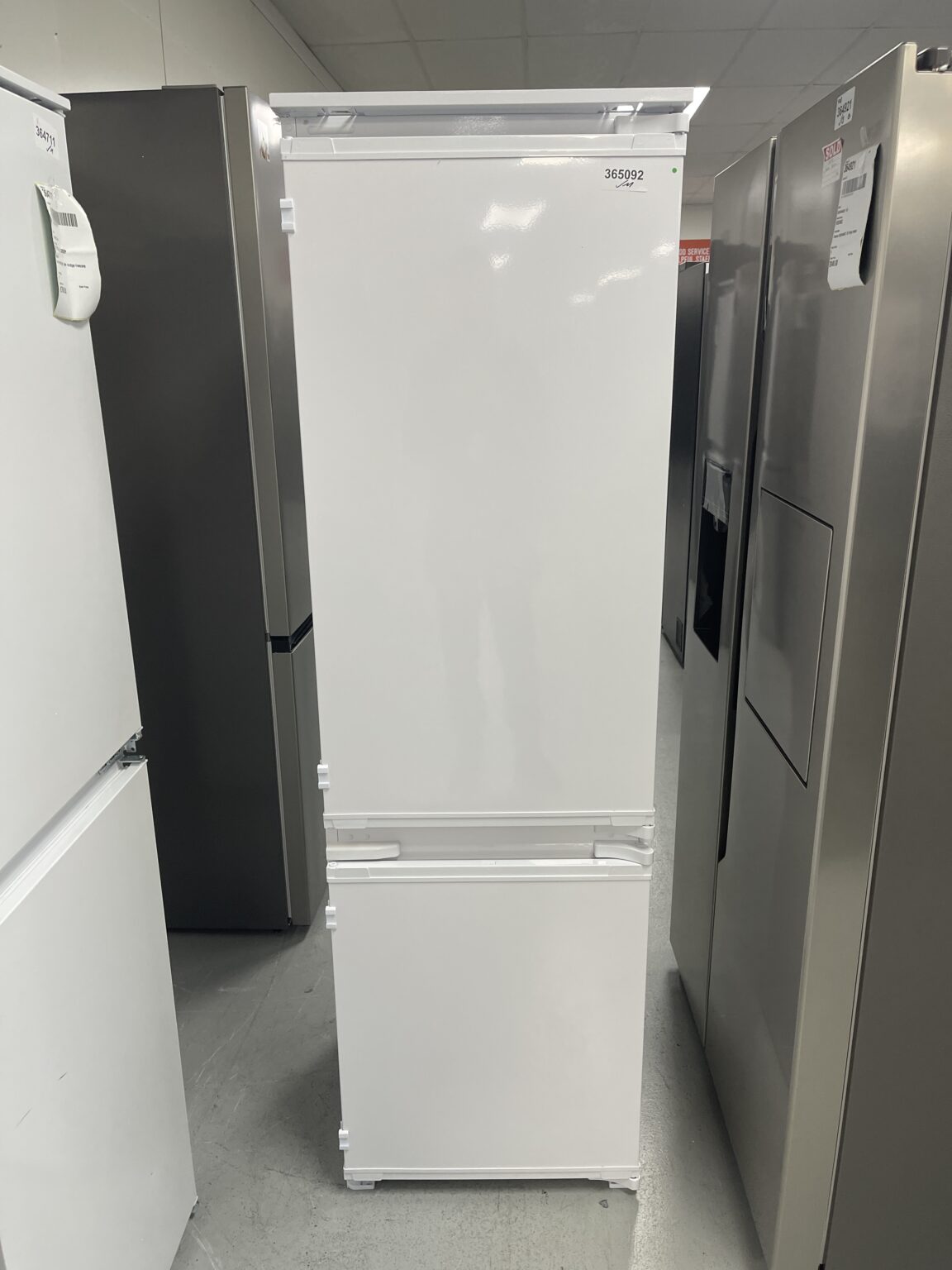 Beko BCFD373 Integrated 70/30 Frost Free Fridge Freezer with Sliding ...