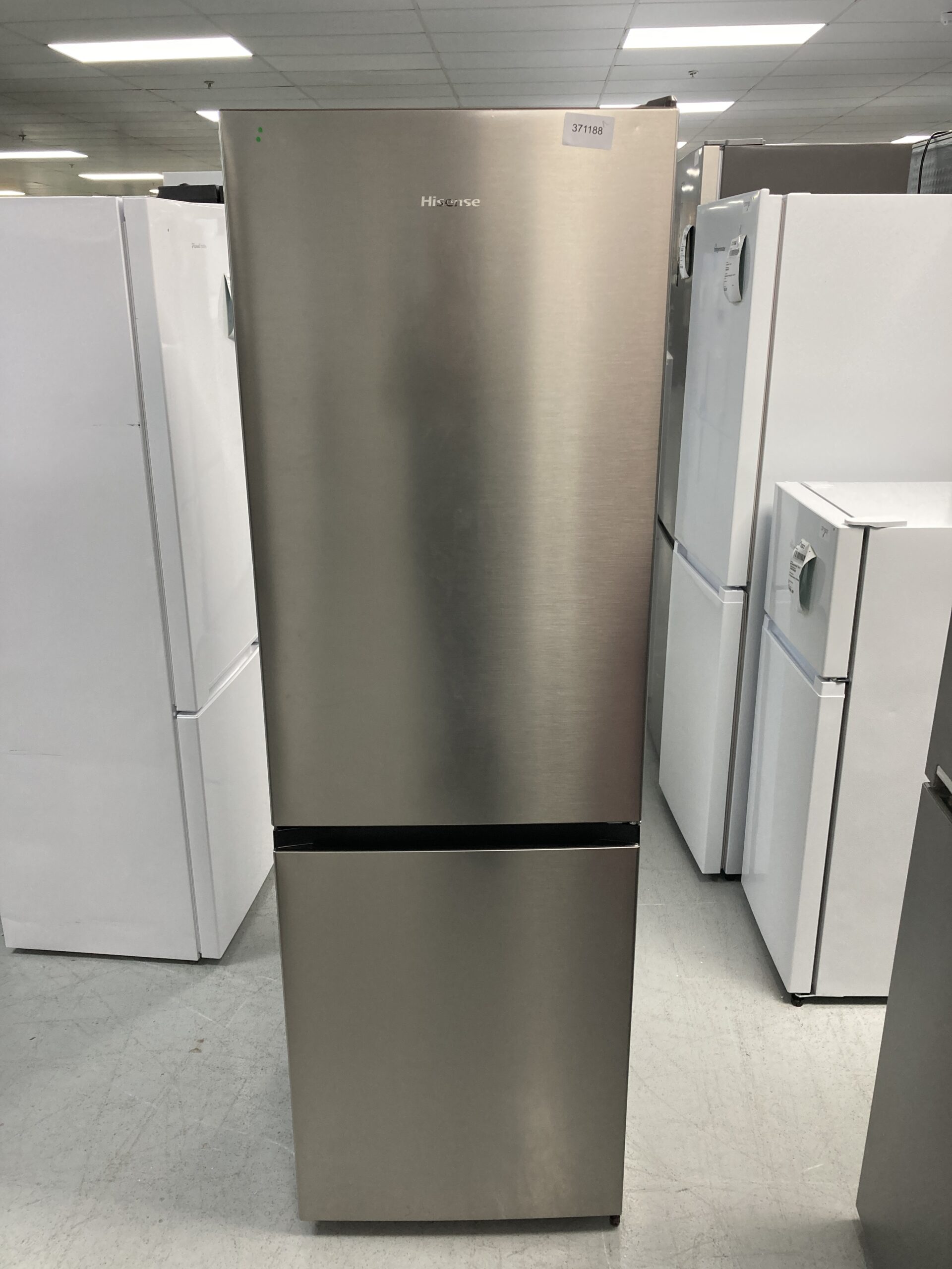 Hisense RB390N4ACE Total No Frost Fridge Freezer - Stainless Steel - E ...