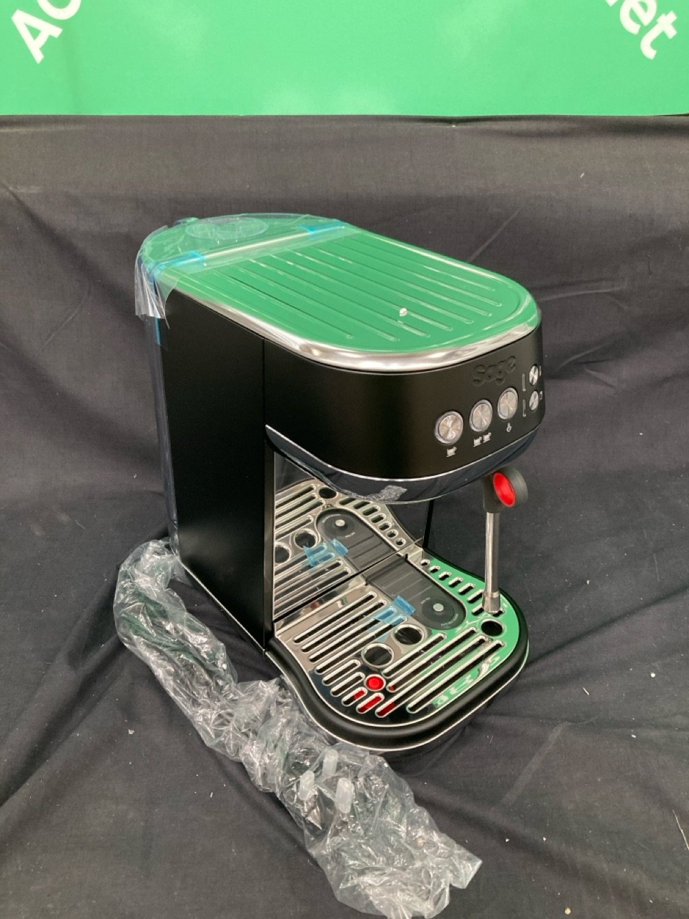 Sage The Bambino Plus SES500BTR Espresso Coffee Machine Black Truffle