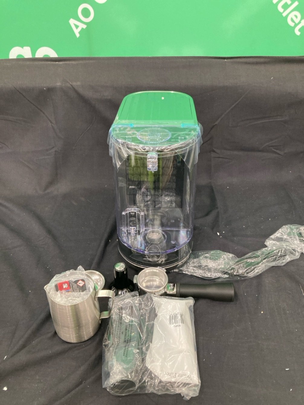 Sage The Bambino Plus SES500BTR Espresso Coffee Machine Black Truffle