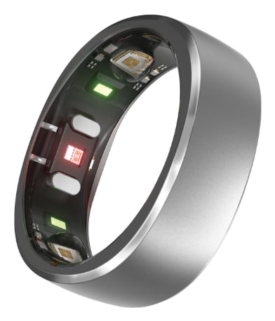 RingConn Gen 1 6975377551223 Smart Ring – Silver – Size 7 #392763