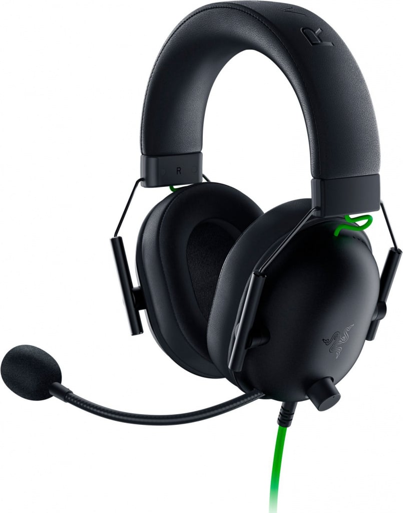 Razer Blackshark V2 X – USB Wired Gaming Headset – Green / Black #394257