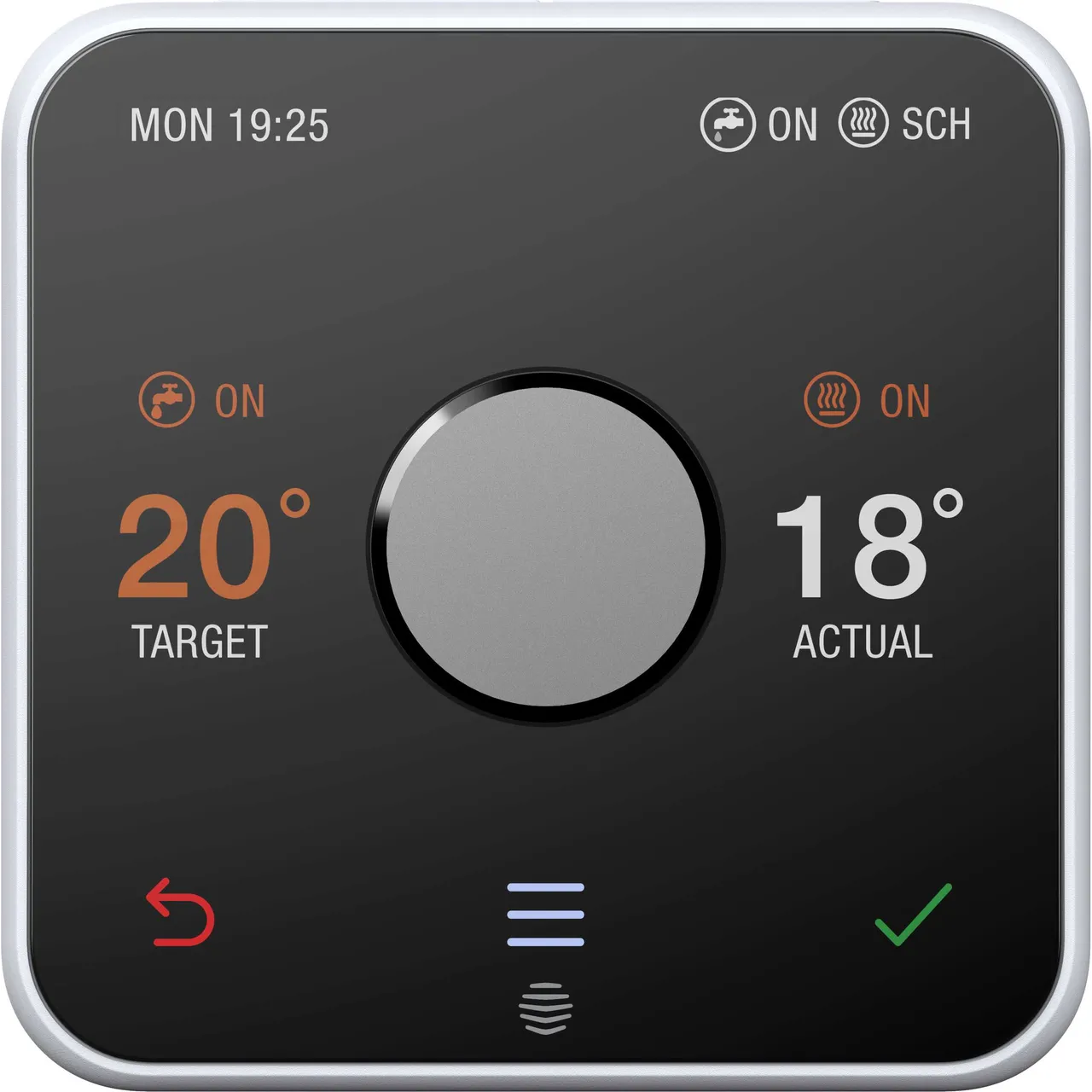 Hive Active Heating For Conventional Boiler Smart Thermostat – Requires Professional Install – White #393897