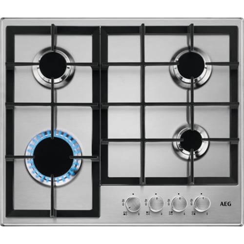 AEG HGB64200SM 60cm Gas Hob – Stainless Steel #391693