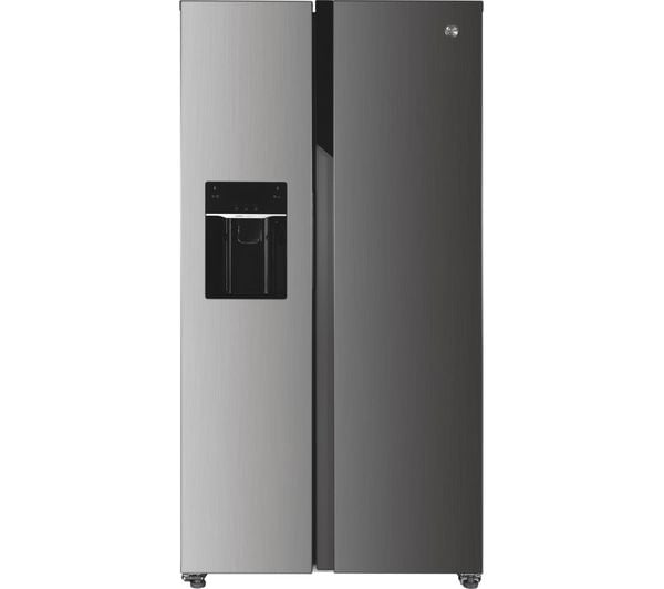 Hoover H-FRIDGE 700 MAXI HOSR-5918EIXK Total No Frost American Fridge Freezer – Stainless Steel – E Rated #393349