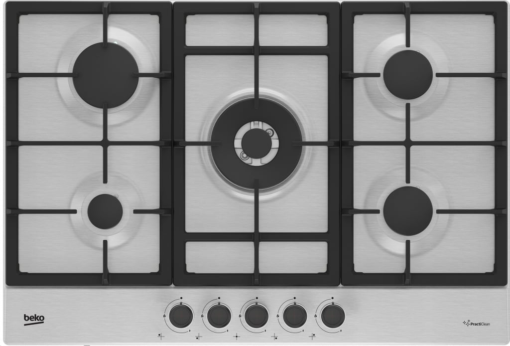 Beko HIAW75225SXE 75cm Gas Hob – Stainless Steel #394852