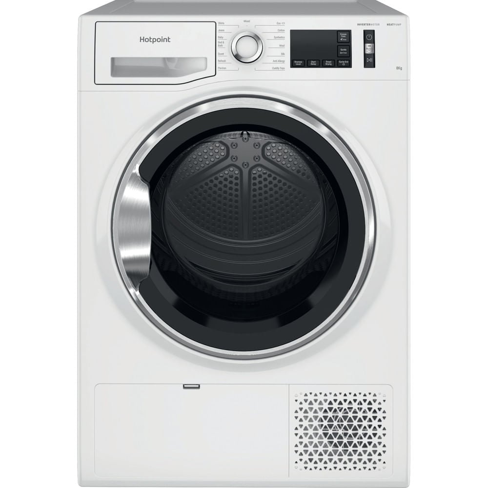 Hotpoint ActiveCare NTM118X3XBUK 8Kg Heat Pump Tumble Dryer – White – A+++ Rated #396537