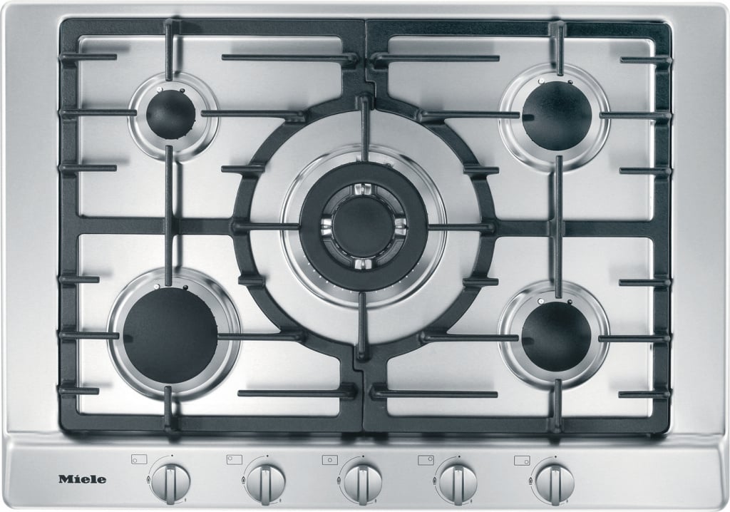 Miele KM2032 75cm Gas Hob – Clean Steel #396791