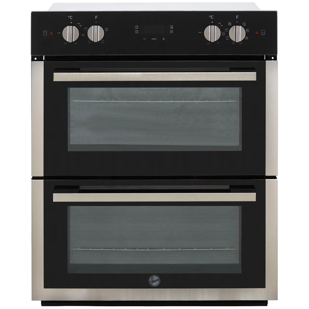 Hoover H-OVEN 300 HO7DC3UB308BI Built Under Electric Double Oven – Black / Stainless Steel – A/A Rated #397717