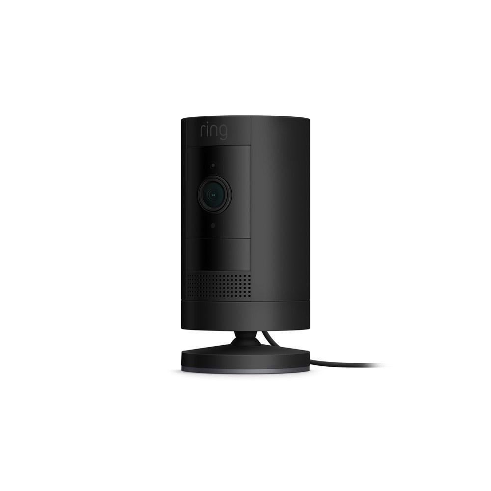 Ring Stick Up Cam Plug-In (Gen 3) Full HD 1080p Smart Home Security Camera – Black #396164