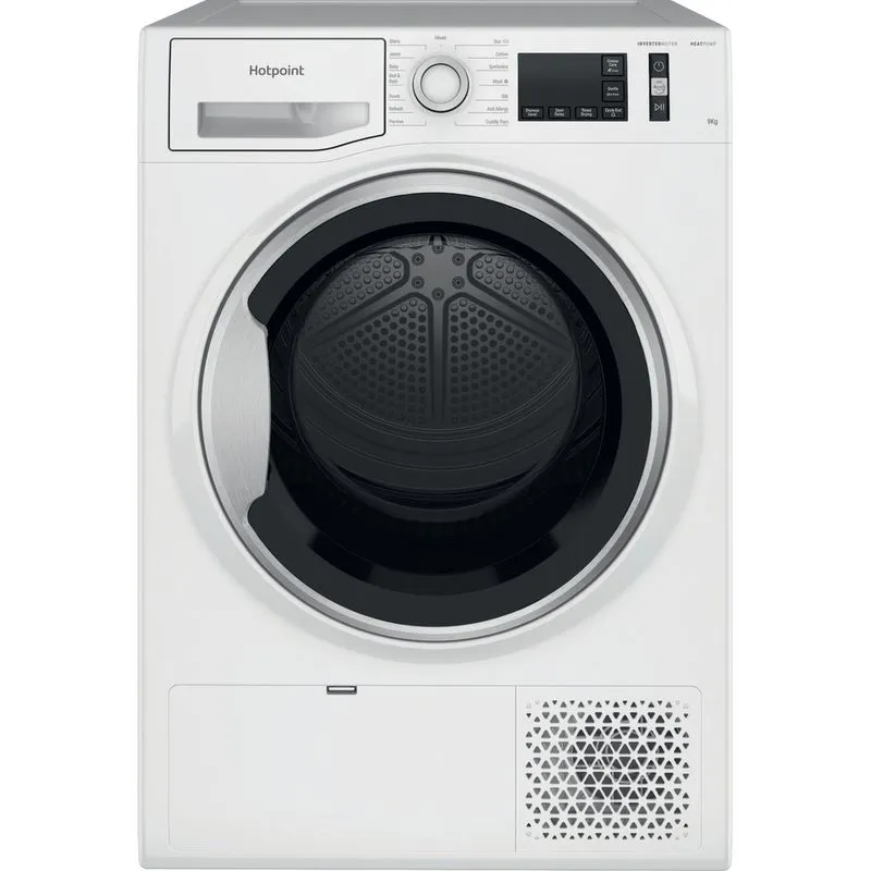 Hotpoint ActiveCare NTM1192SKUK 9Kg Heat Pump Tumble Dryer – White – A++ Rated #399225