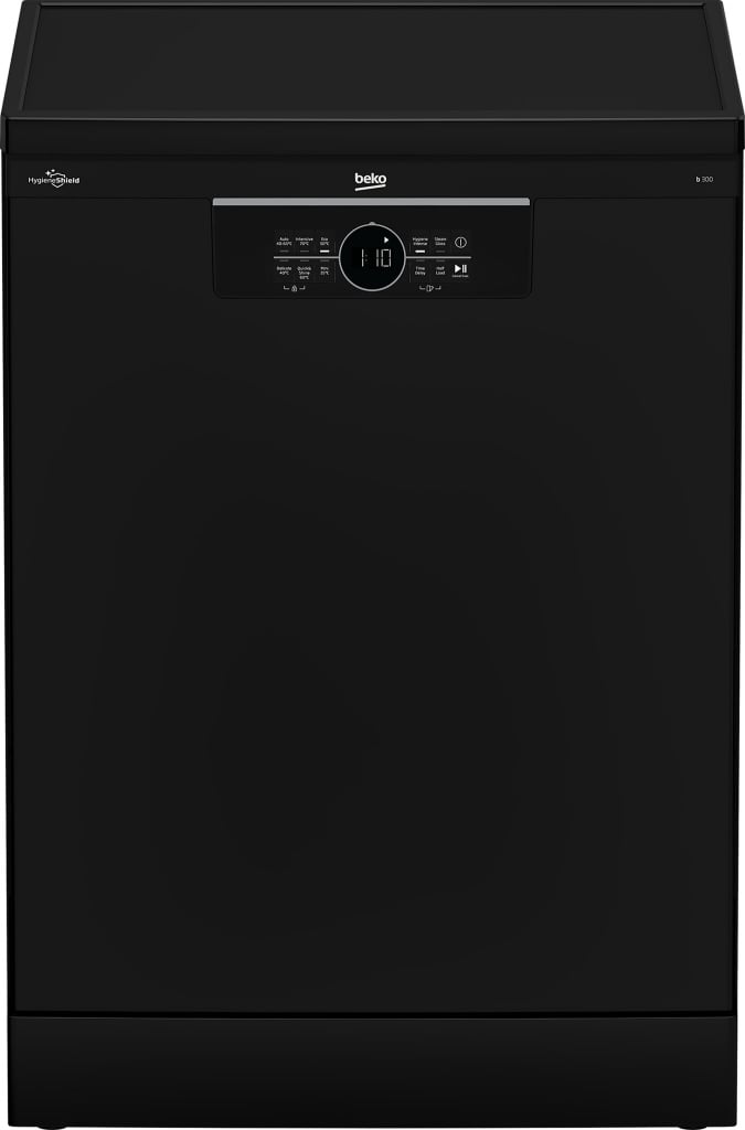 Beko HygieneIntense™ BDFN26530B Full Size Dishwasher – Black – D Rated #399012