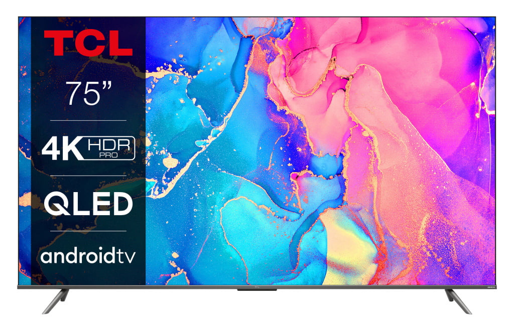 TCL 75C635K 75″ Smart 4K Ultra HD QLED Android TV with Google Assistant & Alexa #401009