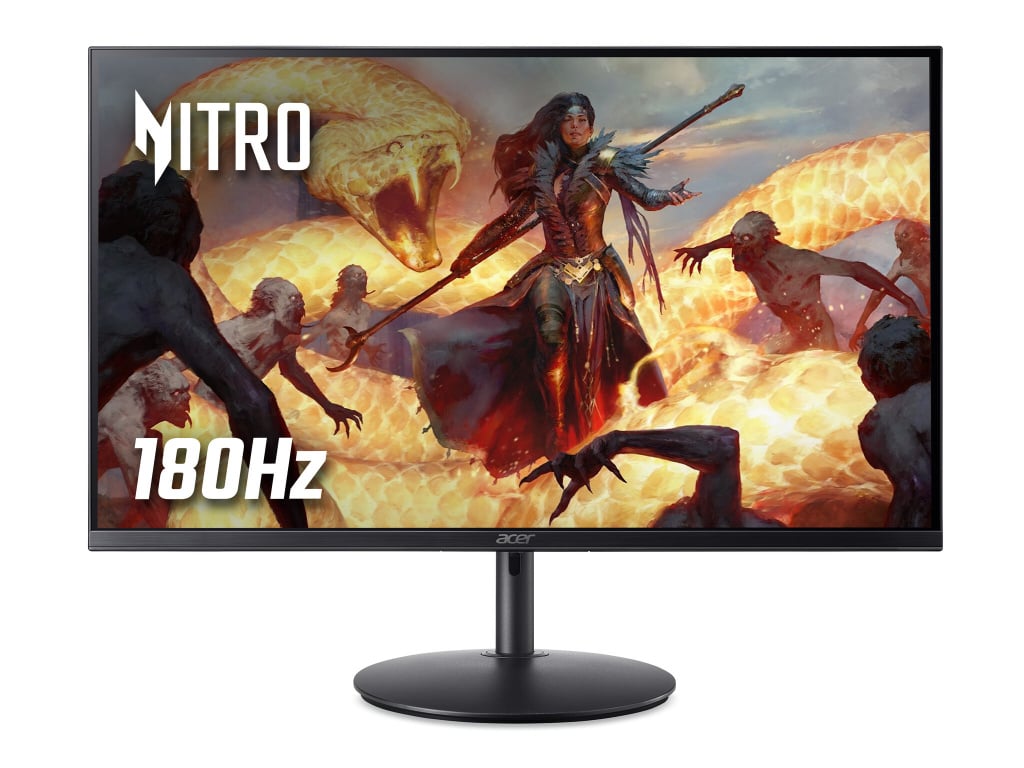 Acer Nitro XF240YM3biiph 23.8″ Full HD 180Hz Gaming Monitor – Black #397549