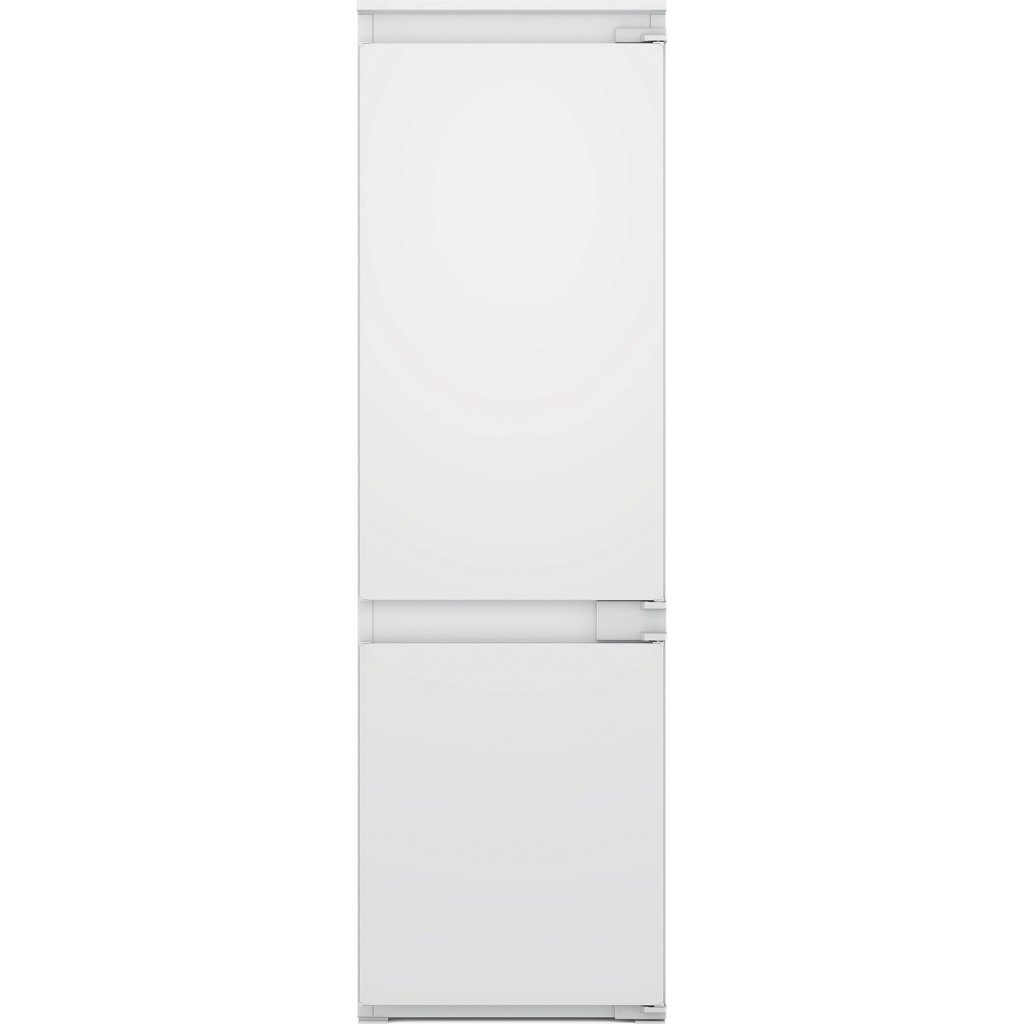 Indesit INC18D011B1 177cm 70/30 Integrated Fridge Freezer with Sliding Door Hinge – White – E Rated #400043