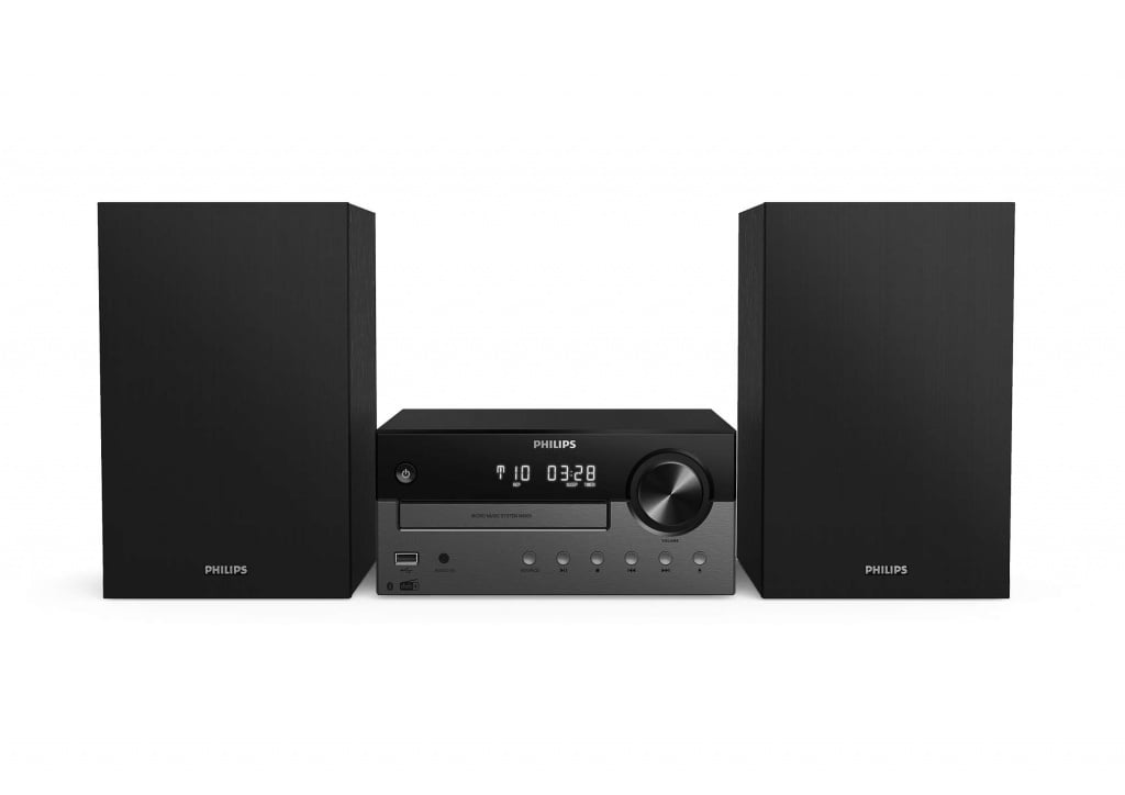 Philips 60 Watt Hi-Fi System with Bluetooth – Black / Grey #397520
