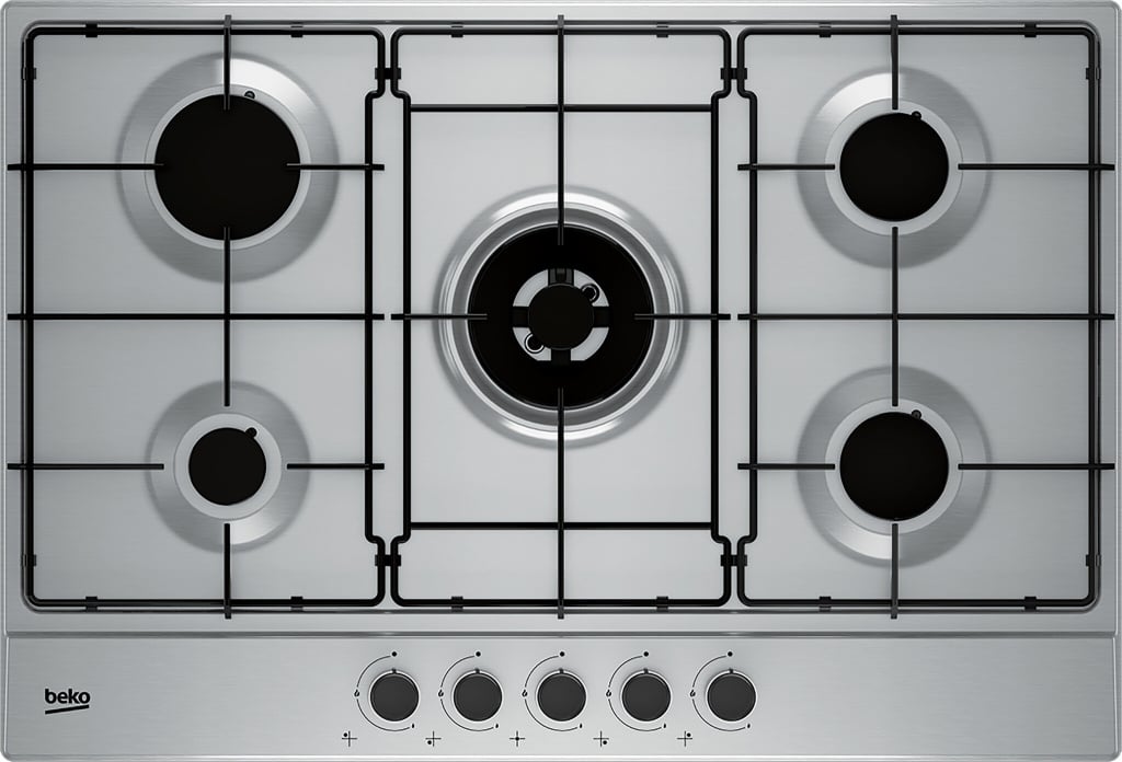 Beko HIAW75224SX 75cm Gas Hob – Stainless Steel #397409