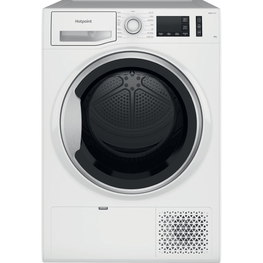 Hotpoint NTSM1182SKUK Heat Pump Tumble Dryer 8KG White A++ Rated #399496