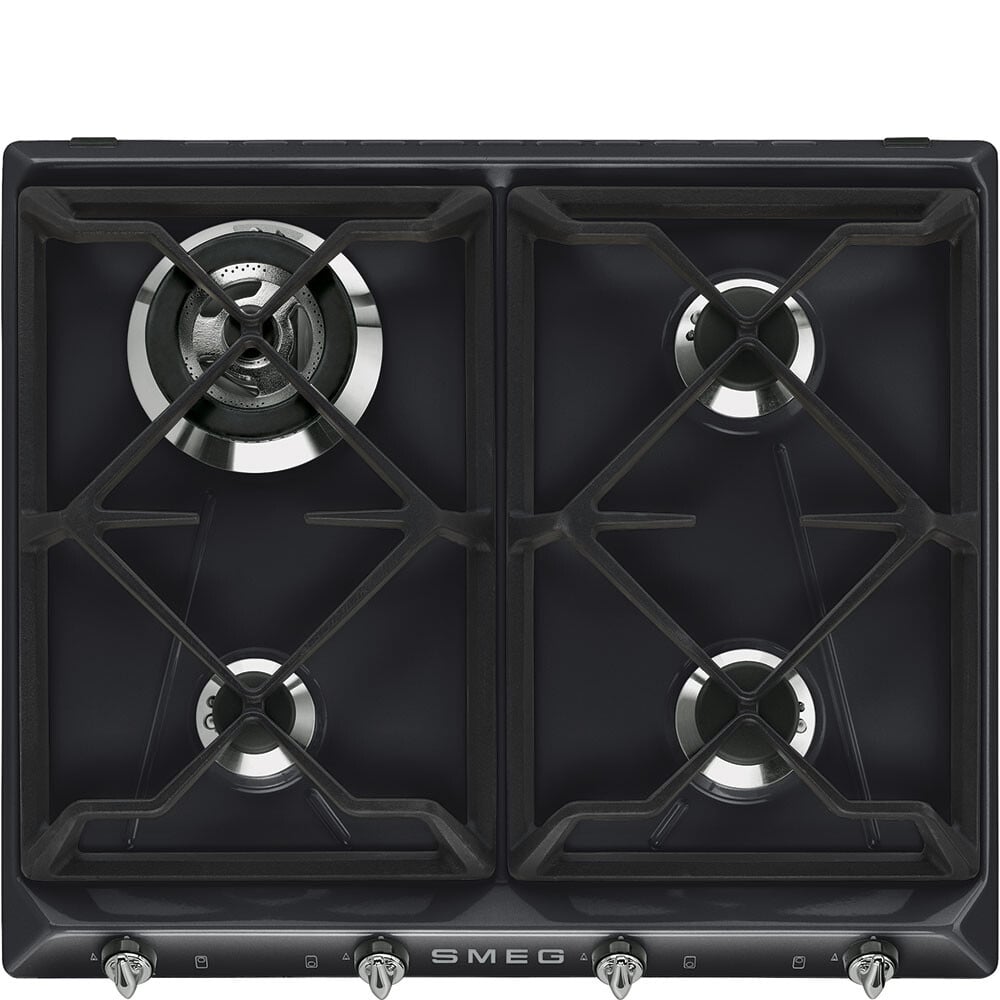 Smeg Victoria SR964NGH 60cm Gas Hob – Black #400732