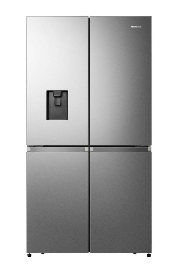 Hisense PureFlat Infinite RQ758N4SWSE Wifi Connected Non-Plumbed Total No Frost American Fridge Freezer – Stainless Steel – E Rated #396823