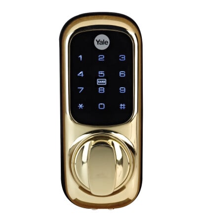 Yale Keyless Connected Smart Door Lock – No Subscription Required – Brass #397954