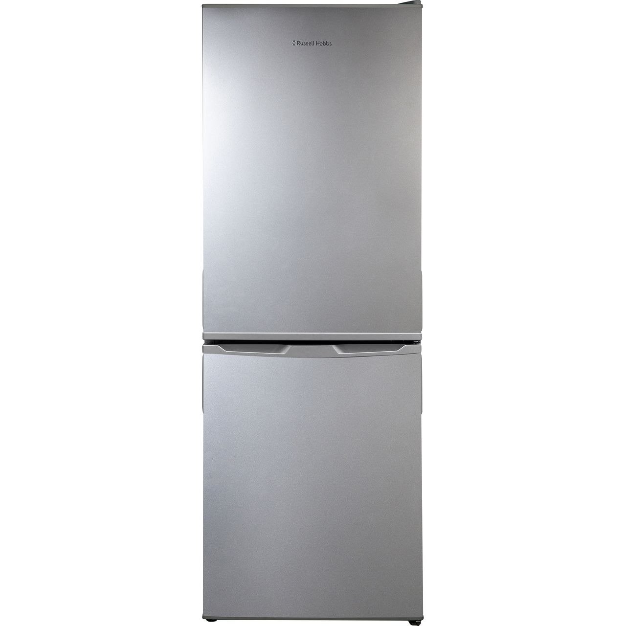 Russell Hobbs RH145FF501E1S 145cm 60/40 Small Fridge Freezer – Silver – E Rated #400483