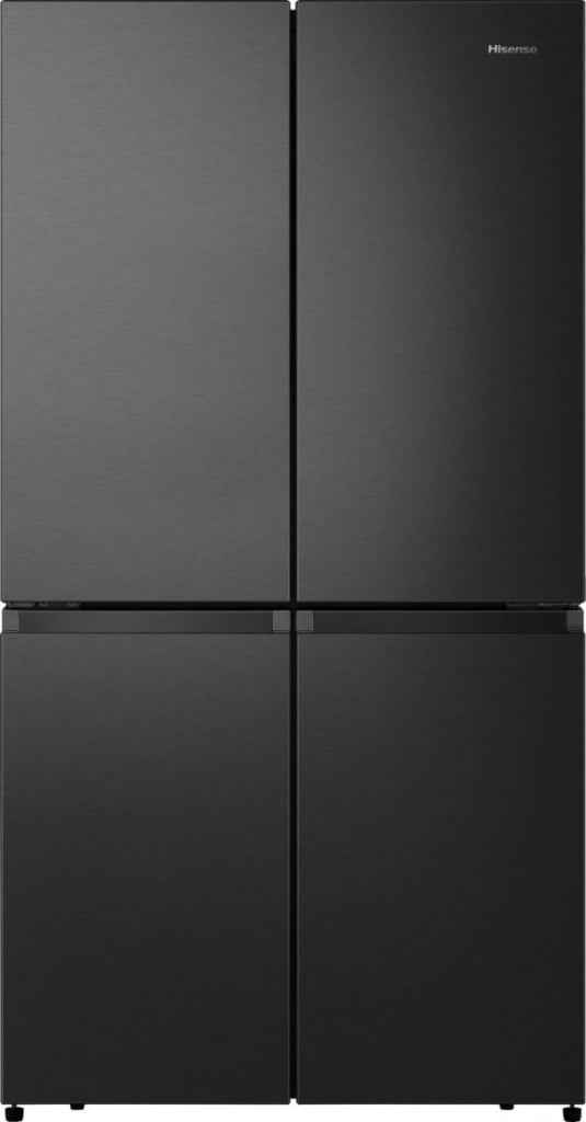 Hisense PureFlat RQ758N4SAFE Total No Frost American Fridge Freezer – Black / Stainless Steel – E Rated #397819