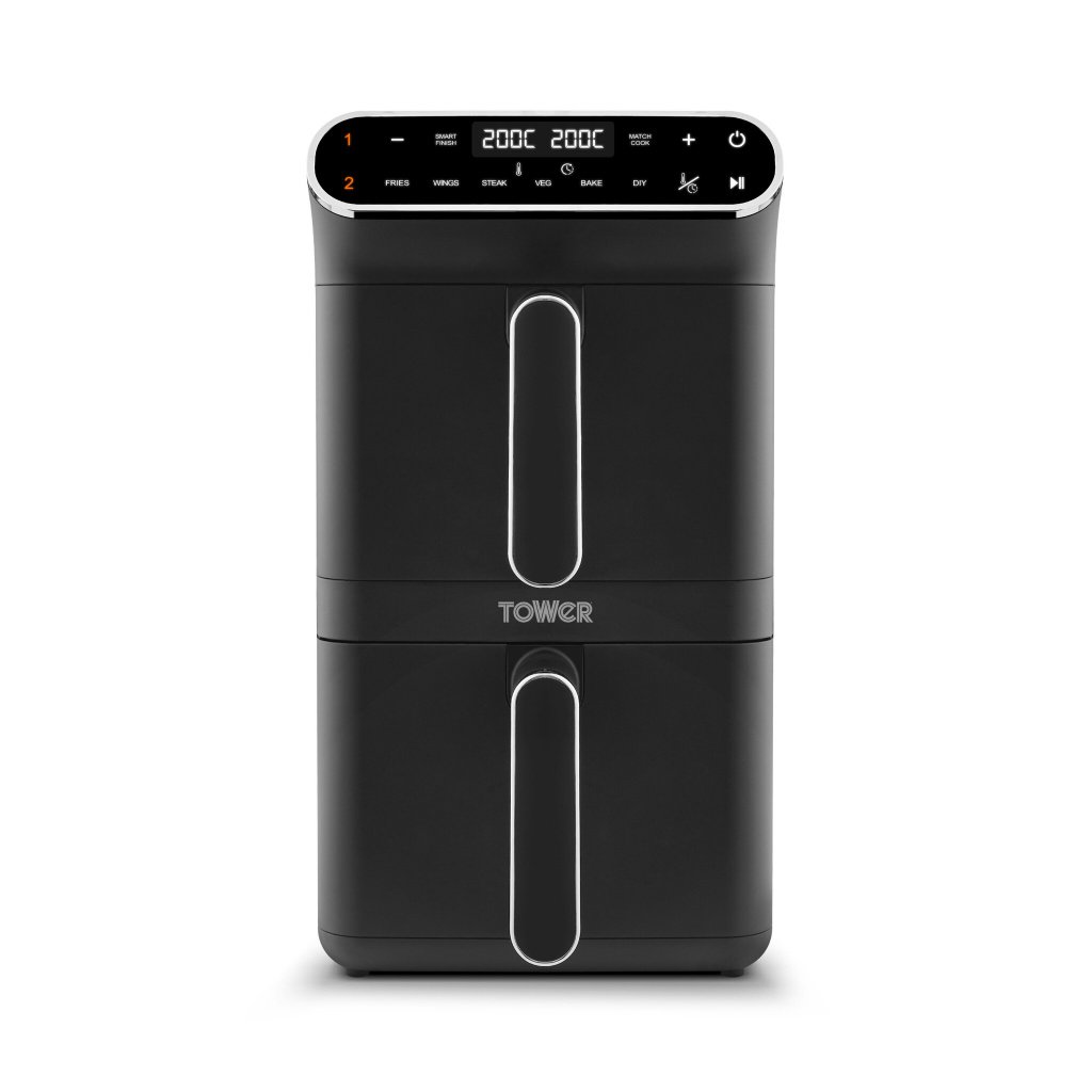 Tower Vortx 11L Dual Layer T17190 Air Fryer – Black #400577