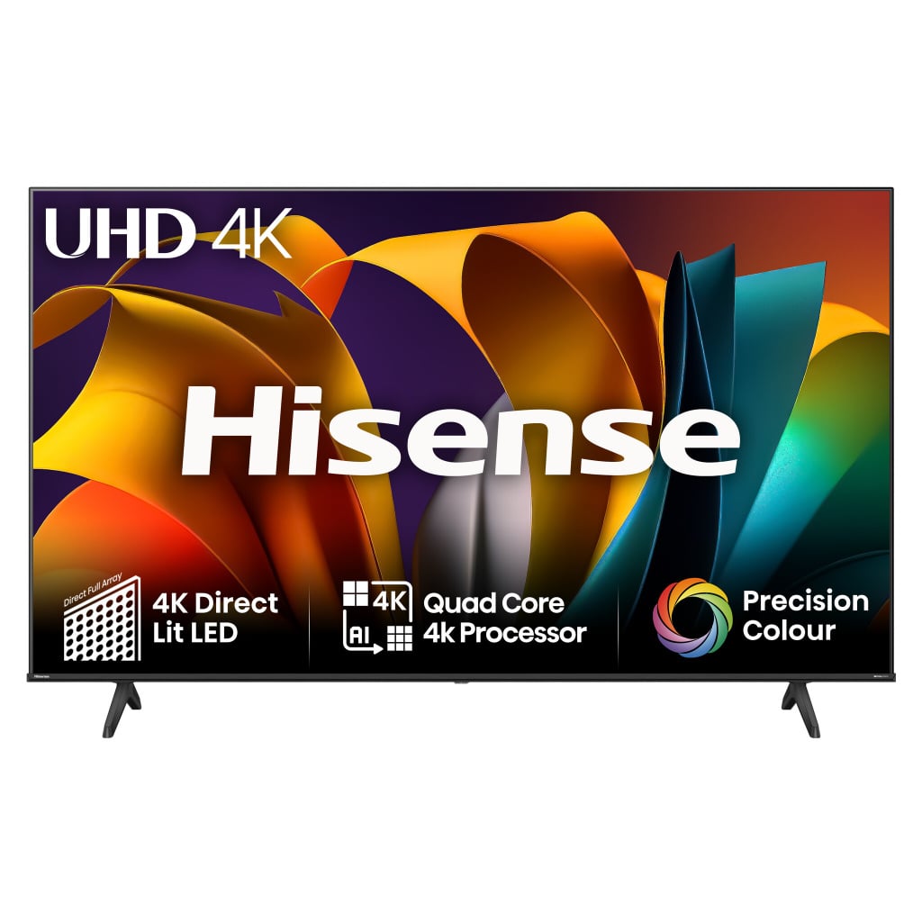 Hisense A6N 50″ 4K Ultra HD Smart Freely TV [2024] – 50A6NTUK #401458