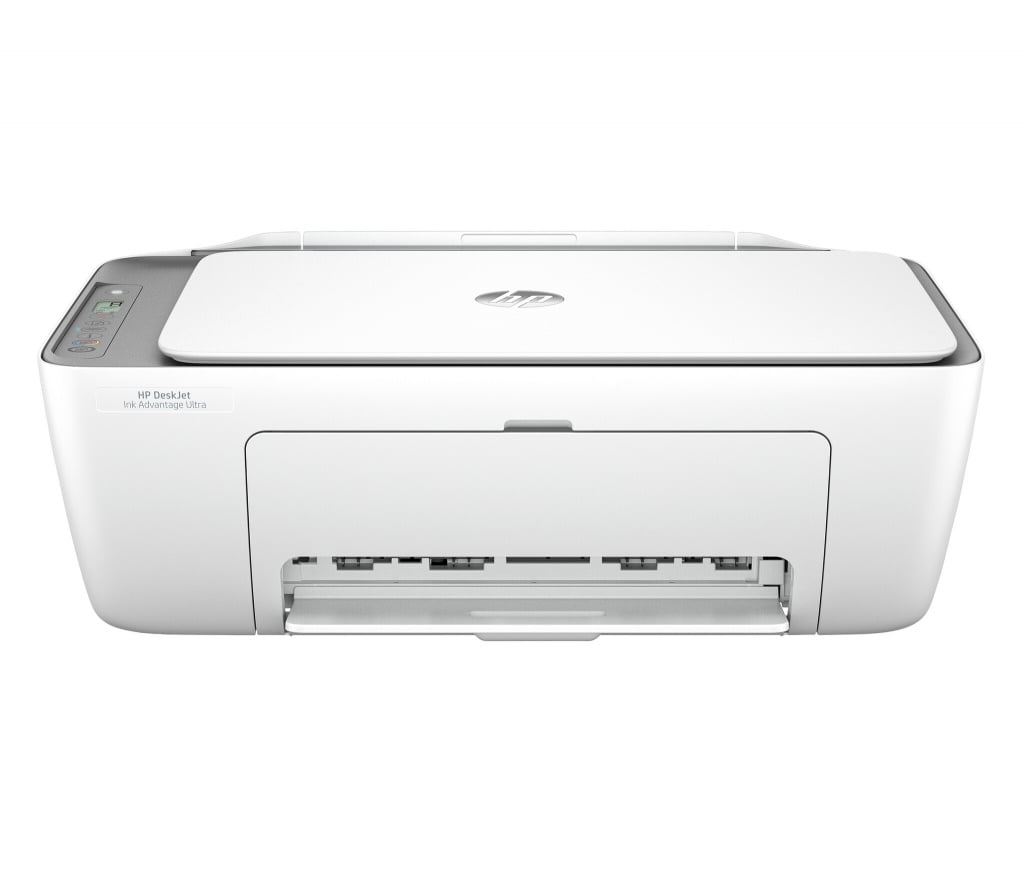 HP Deskjet 2820e Wireless Inkjet Printer Includes 3 months of Instant Ink with HP+ – White / Grey #402343