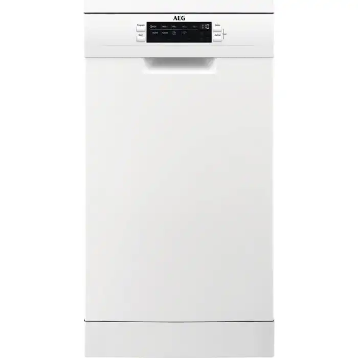 AEG FFB62417ZW Slimline Dishwasher – White – E Rated #402169