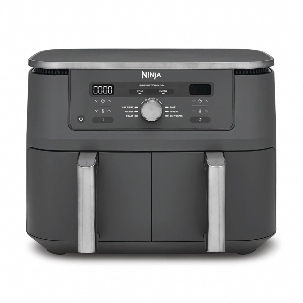 Ninja MAX 6-in-1 Dual Zone DZ400UK Air Fryer – Grey #401296