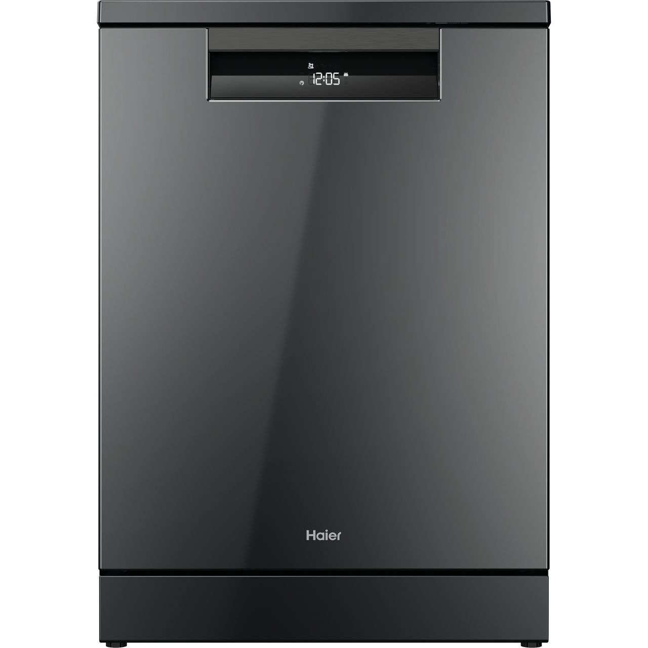 Haier i-Pro Series 5 XF 6B0M3PDA-80 Wifi Connected Full Size Dishwasher – Graphite – B Rated #394784