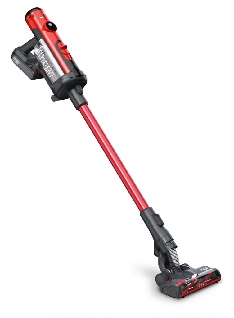 Henry Quick Cordless Vacuum Cleaner with up to 70 Minutes Run Time – Red – 916177 #402770
