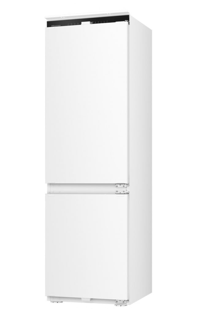 Hisense RB3B250SAWE1 177cm 70/30 Integrated Frost Free Fridge Freezer with Sliding Door Hinge – White – E Rated #401392