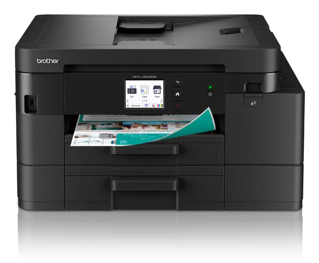 Brother MFC-J4550DW All-in-One MFC-J4550DW Wireless Inkjet Printer – Black #402182
