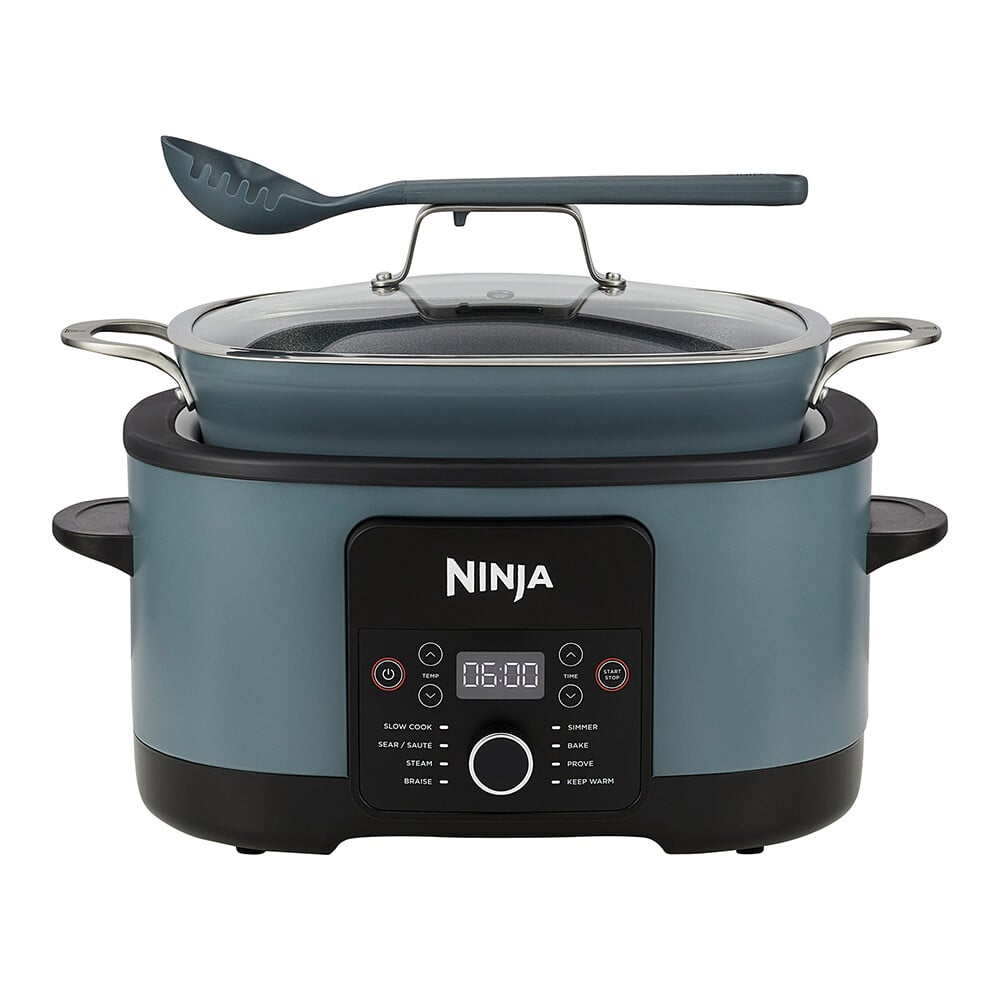 Ninja Foodi 8-in-1 PossibleCooker MC1001UK 8 Litre Multi Cooker – Sea Salt Grey #401294