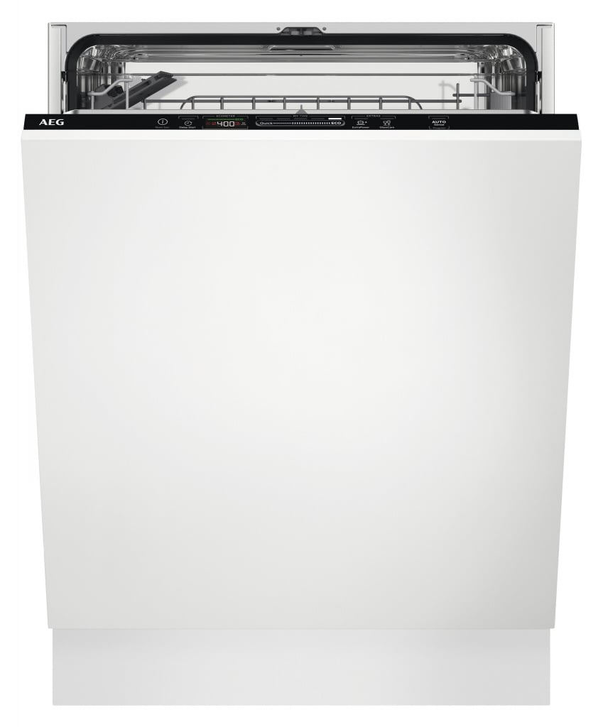 AEG FSS53637Z Fully Integrated Full Size Dishwasher – Black Control Panel with Sliding Door Hinge Kit – D Rated #401347