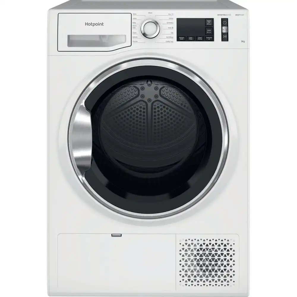 Hotpoint Active Care NT M11 92XB UK 9 kg Heat Pump Tumble Dryer – White A++ Rated (5054645543267) #396460