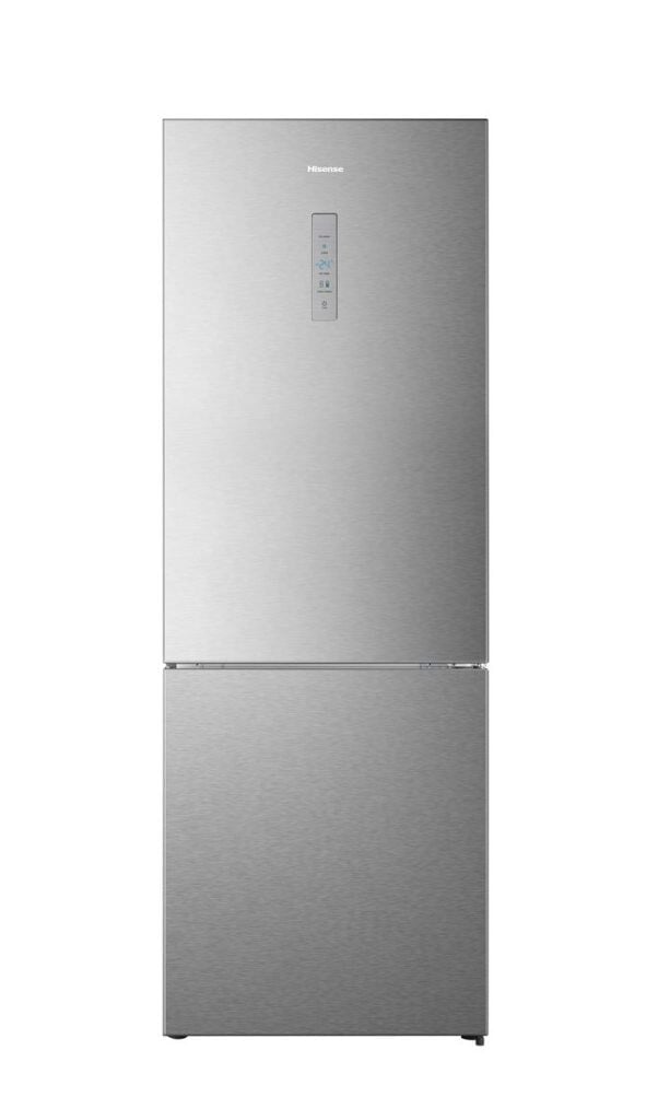 Hisense RB645N4BIE 200cm 60/40 No Frost Fridge Freezer – Stainless Steel – E Rated #402910