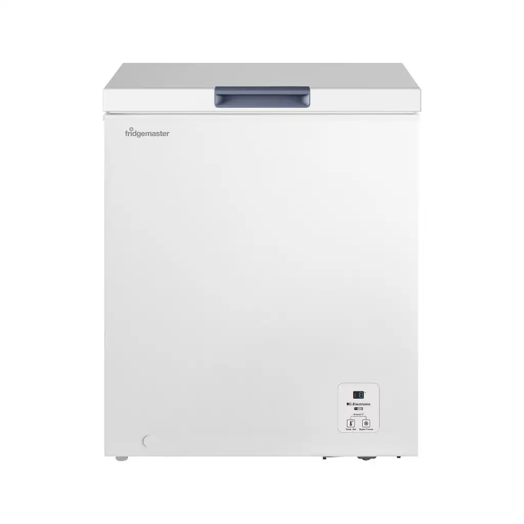 Fridgemaster MCF142E Chest Freezer – White – E Rated #402240