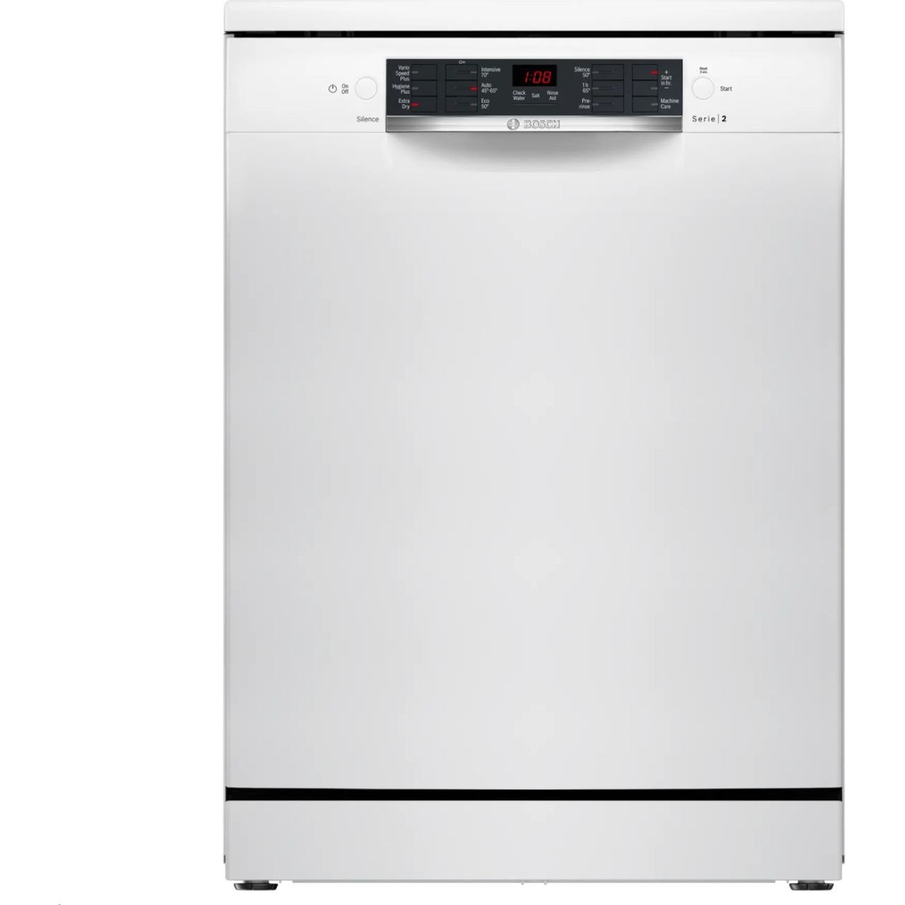 Bosch Series 2 SMS26AW08G Full Size Dishwasher – White – E Rated #402273