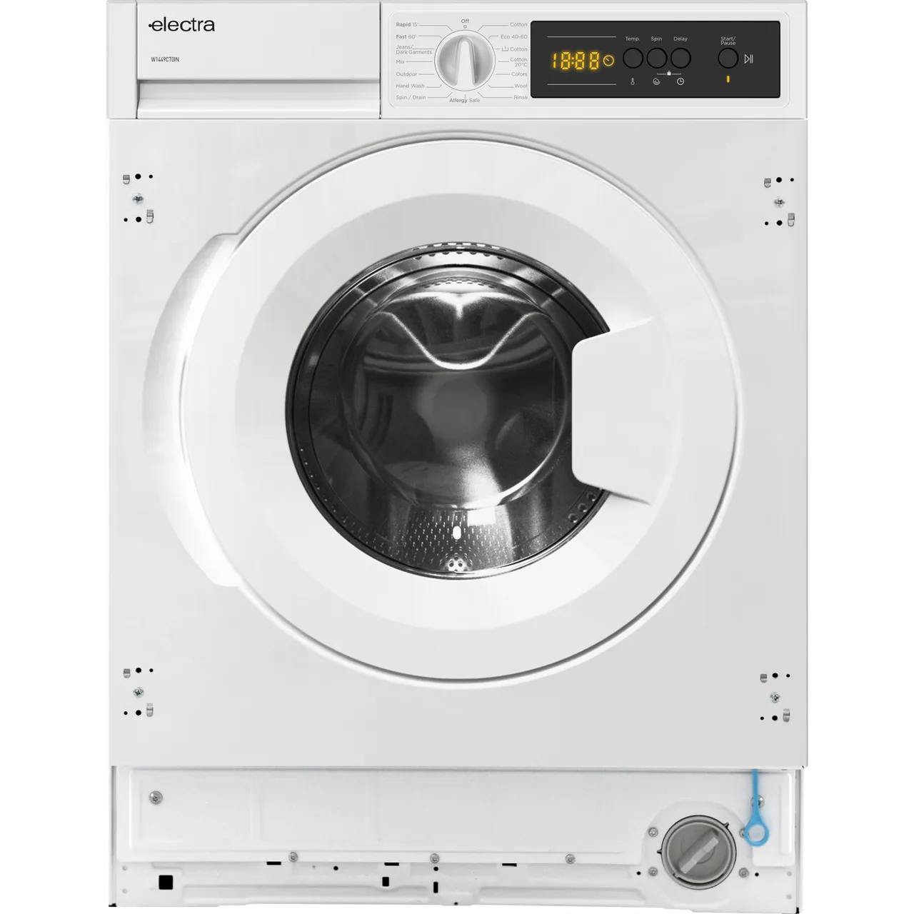 Electra W1449CT0IN Integrated 7kg Washing Machine with 1400 rpm – White – A Rated #402036