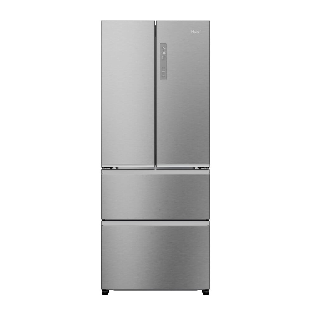 Haier FD 70 Series 3 HFR3718ENMM Total No Frost Multi-door American Fridge Freezer – Platinum Inox – E Rated #401891