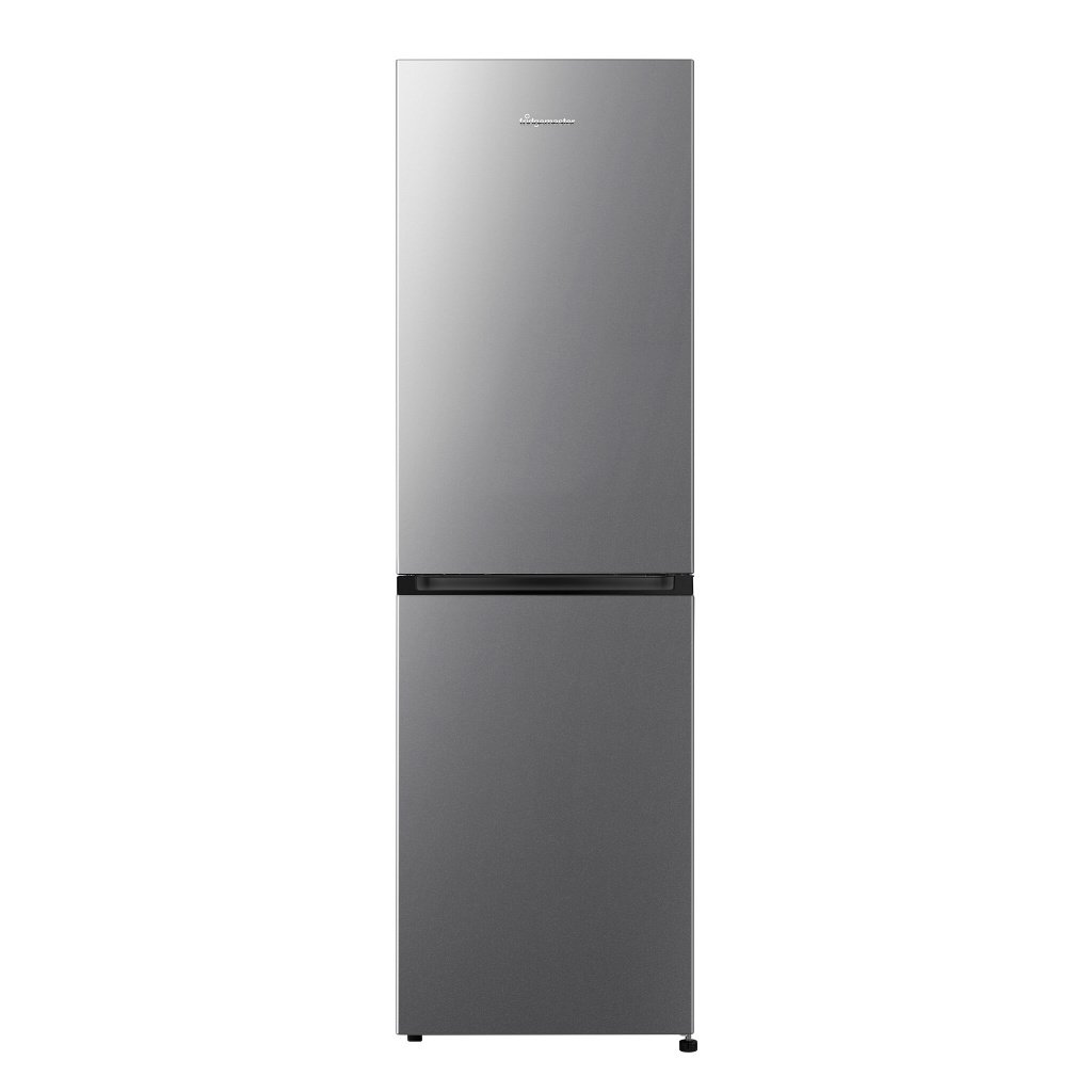 Fridgemaster MC55251DS 182cm 50/50 No Frost Fridge Freezer – Silver – D Rated #402241