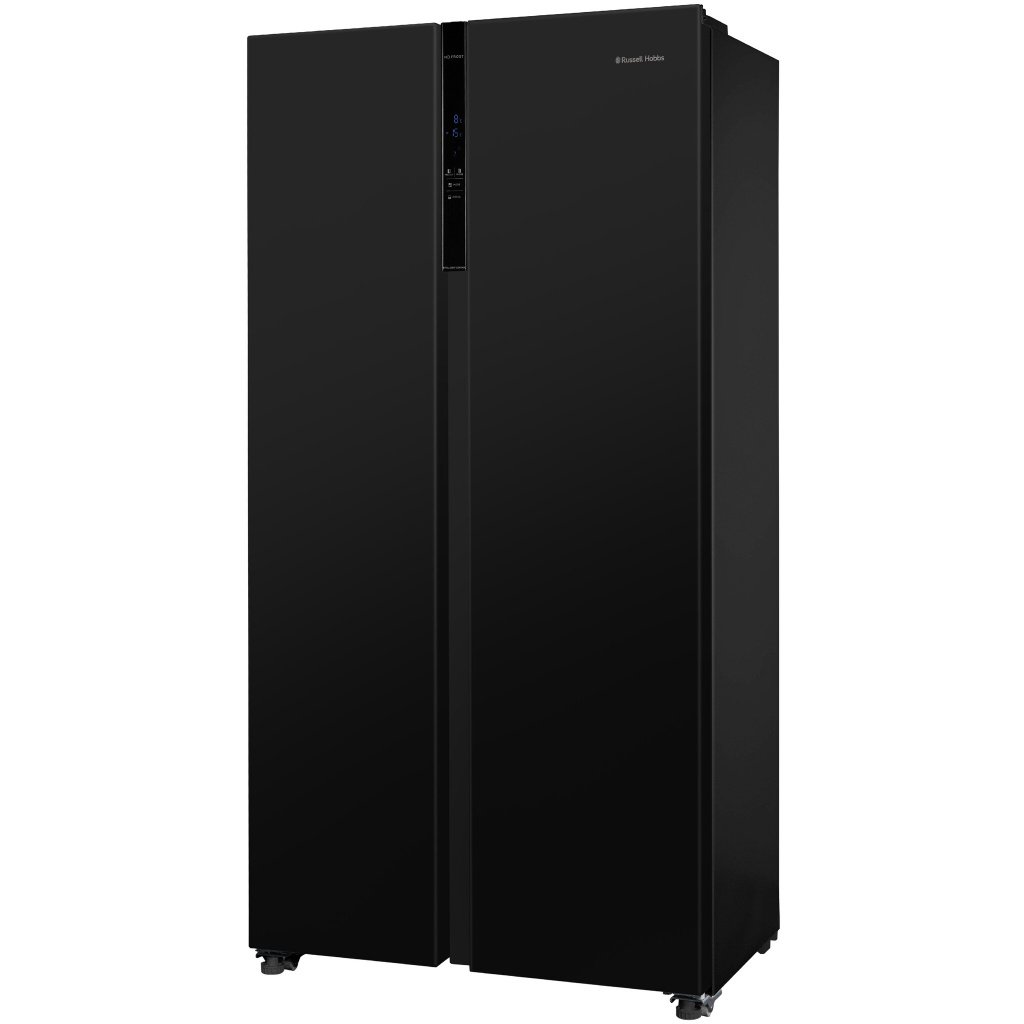 Russell Hobbs RH90AFF201B Total No Frost American Fridge Freezer – Black – E Rated #401928