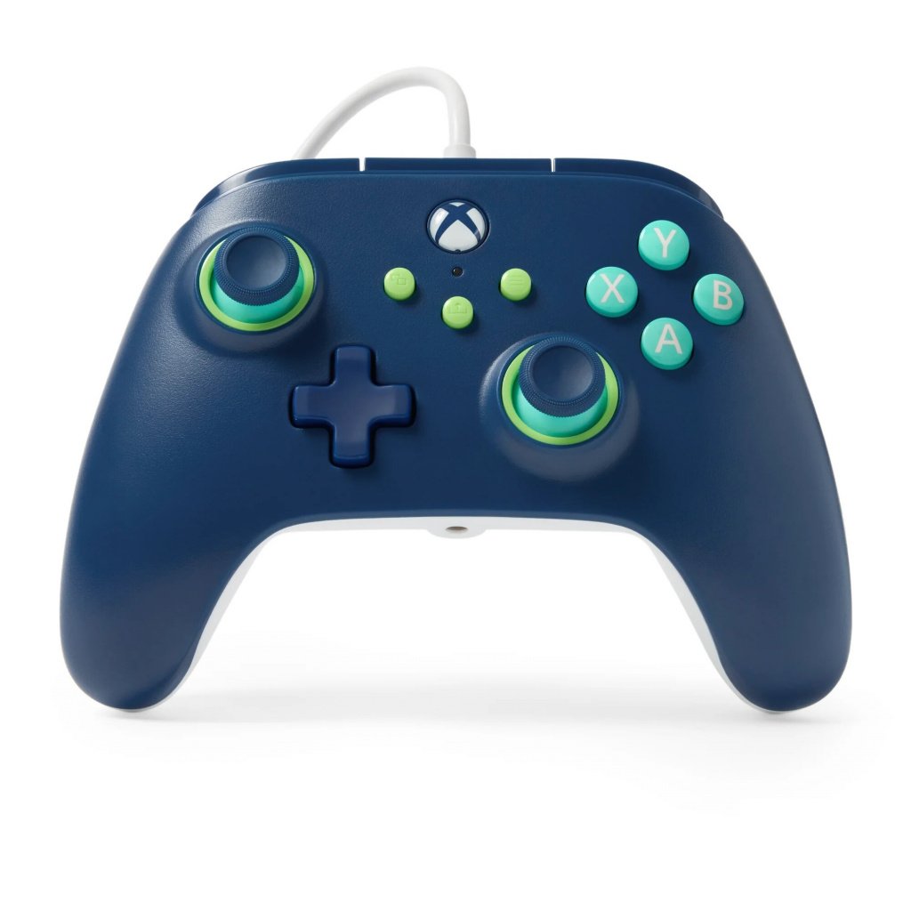 PowerA Wired Xbox Series X|S Gaming Controller For PC and Xbox – Mariner Blue #401942